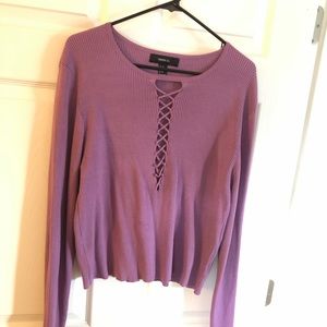 Deep tie Purple sweater 💜